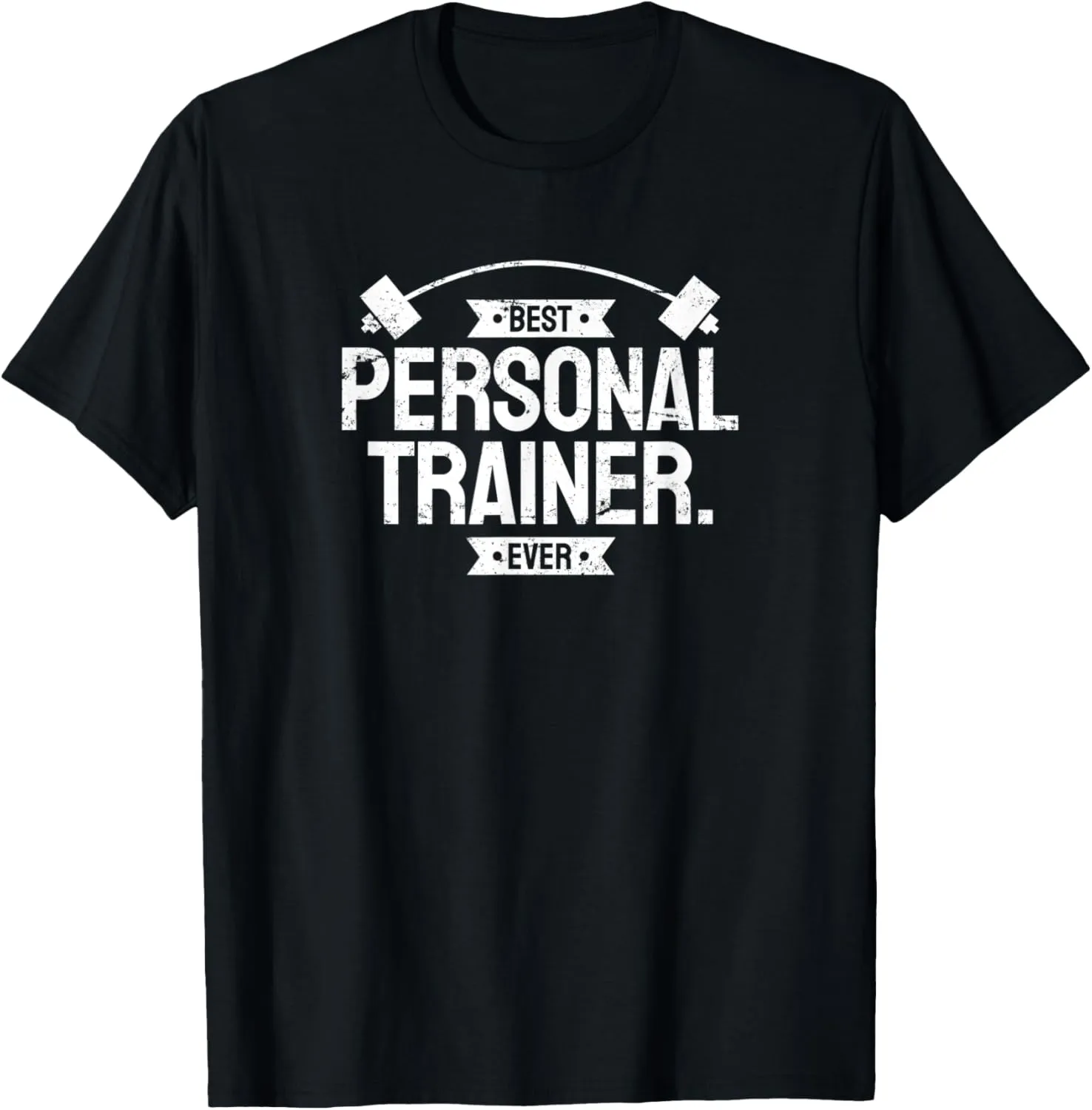 Fitness Best Personal Trainer Ever Barbell Workout Gym Shirt