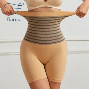 Flarixa High-Waist Tummy Control Panties – Slimming Boxer Shapewear Shorts