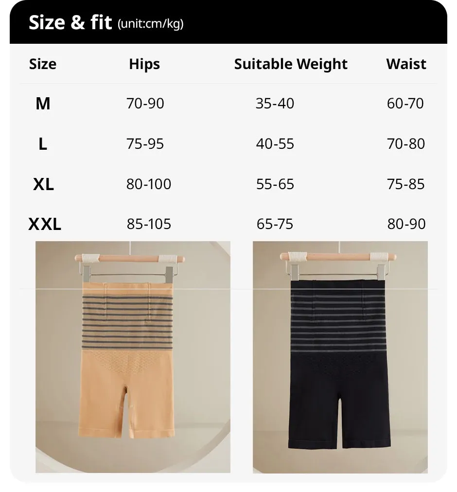 Flarixa High-Waist Tummy Control Panties – Slimming Boxer Shapewear Shorts