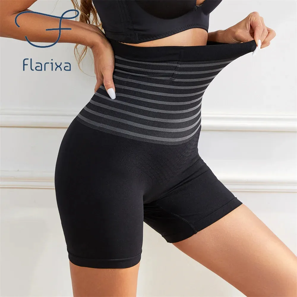 Flarixa High-Waist Tummy Control Panties – Slimming Boxer Shapewear Shorts