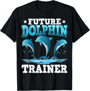 Future Dolphin Trainer Sea Ocean Dolphins T-Shirt