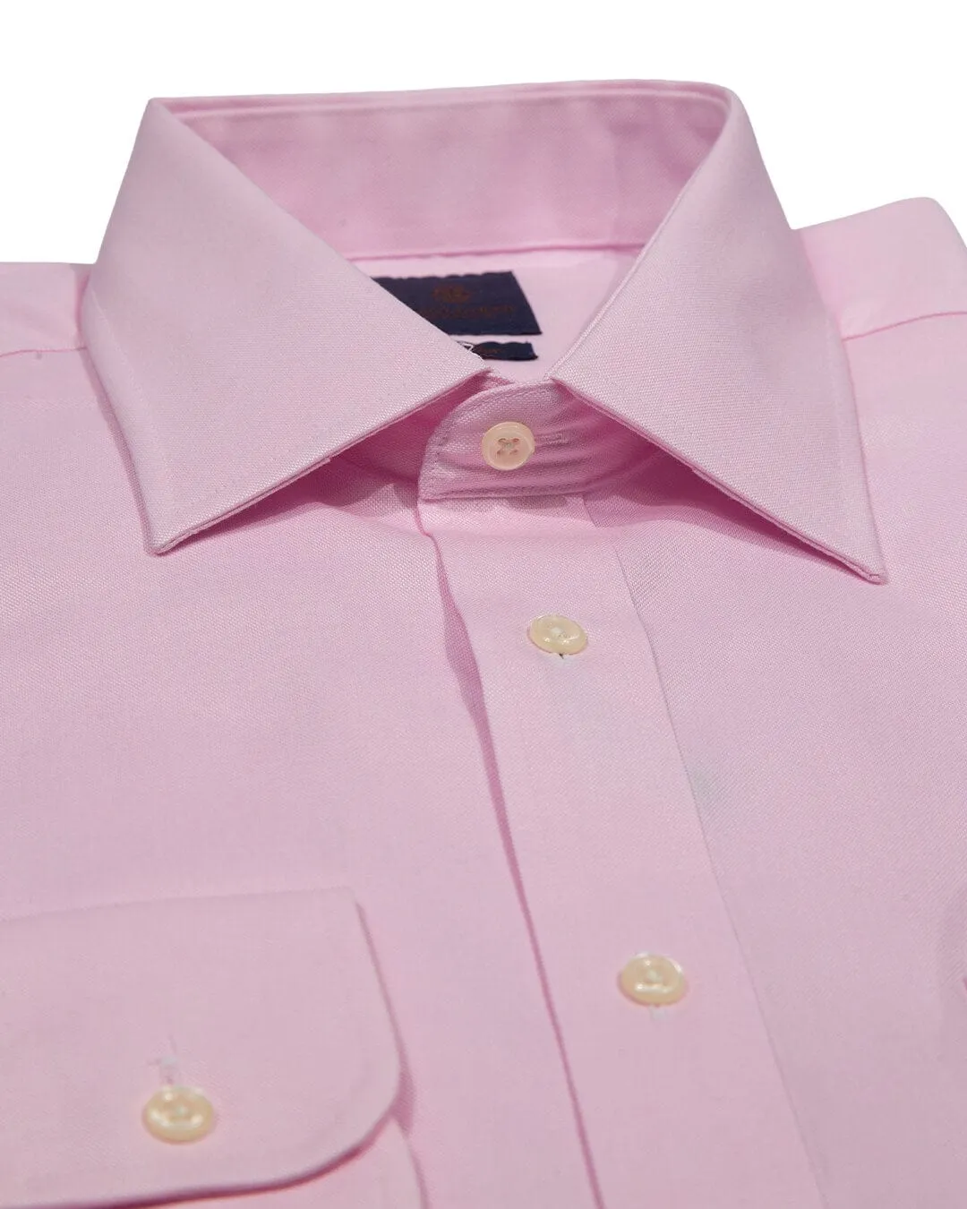 Gagliardi Tailored Fit Pink Oxford Non Iron Shirt