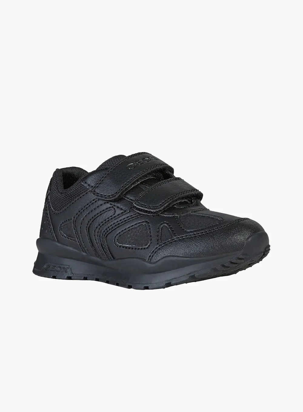 Geox Jr Pavel Trainers in Black