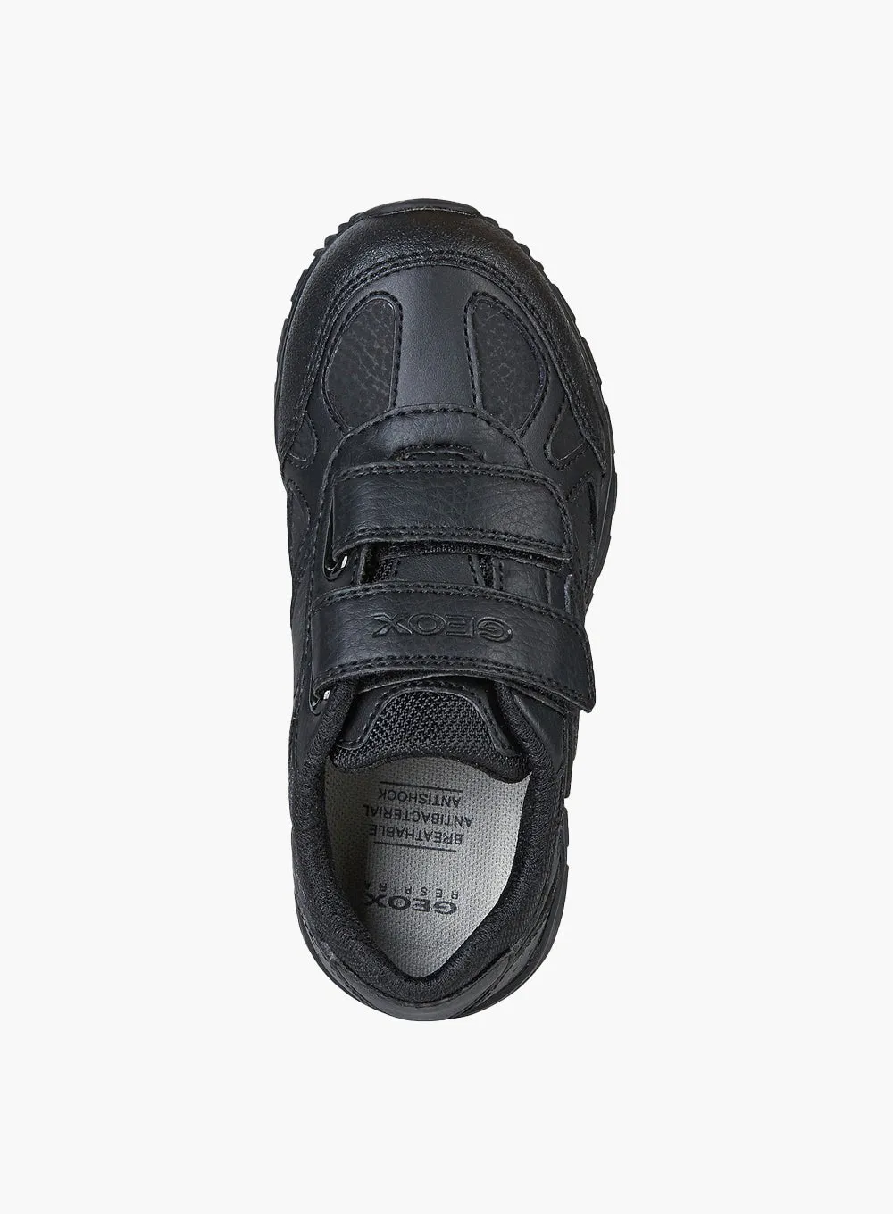 Geox Jr Pavel Trainers in Black
