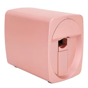 gernie Smart Nail Printer White Painting Machine Home Color Printer Unlimited for Mini for App Machine Manicure Machine Trainer Bath Linen Sets (Rose Gold)