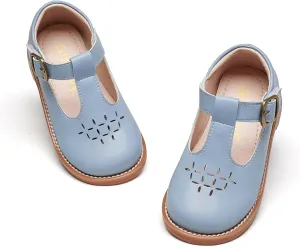 GINFIVE Toddler Girls Dress Shoes Little Kids Oxfords Flats School Mary Janes Shoes
