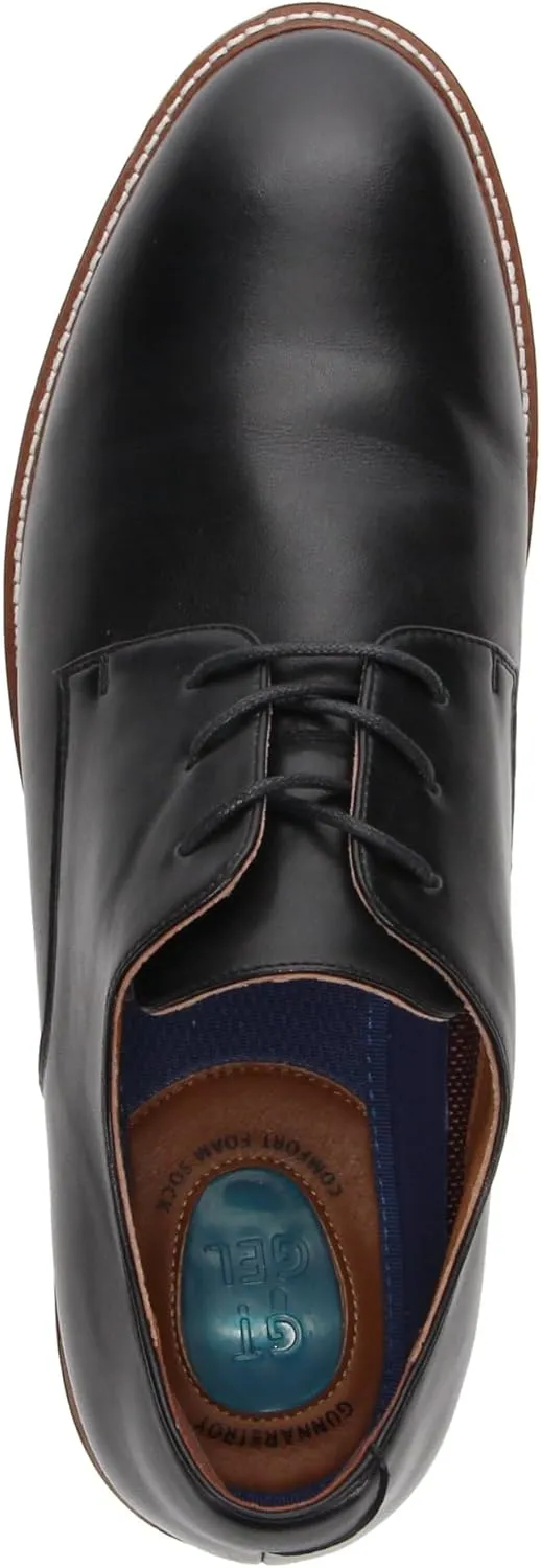 Gunnar and Troy Sentinel Soft Leather Mens Dress Shoes | Classic Lace-up Wingtip Oxford Shoes | Classic Modern Leather Shoes for Men