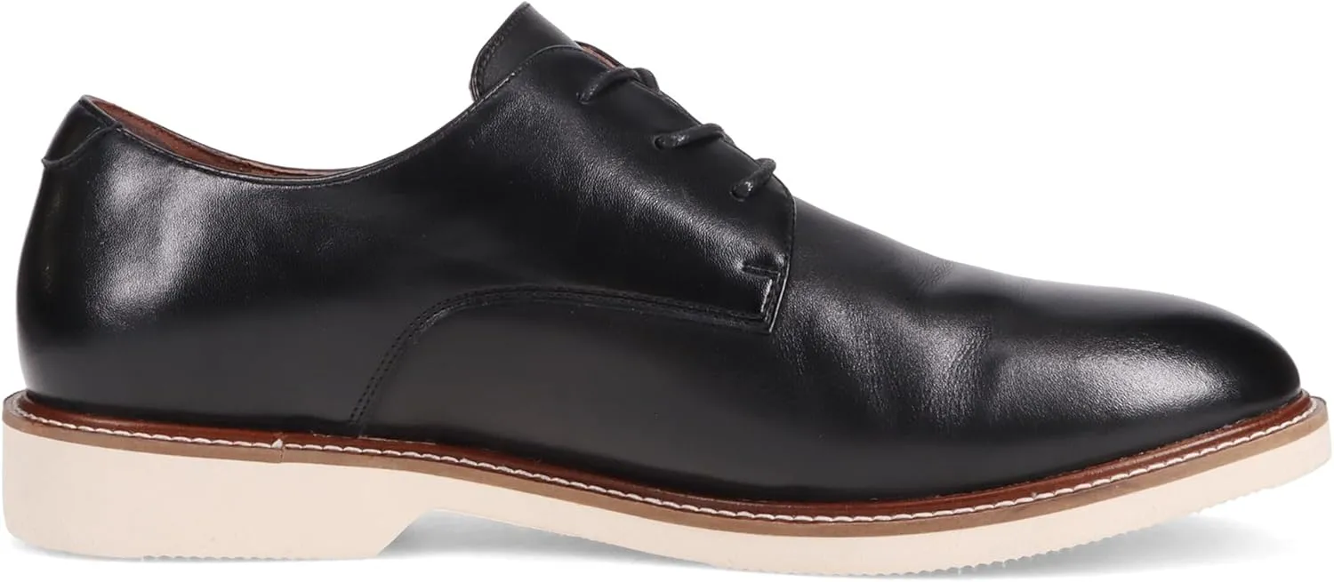 Gunnar and Troy Sentinel Soft Leather Mens Dress Shoes | Classic Lace-up Wingtip Oxford Shoes | Classic Modern Leather Shoes for Men