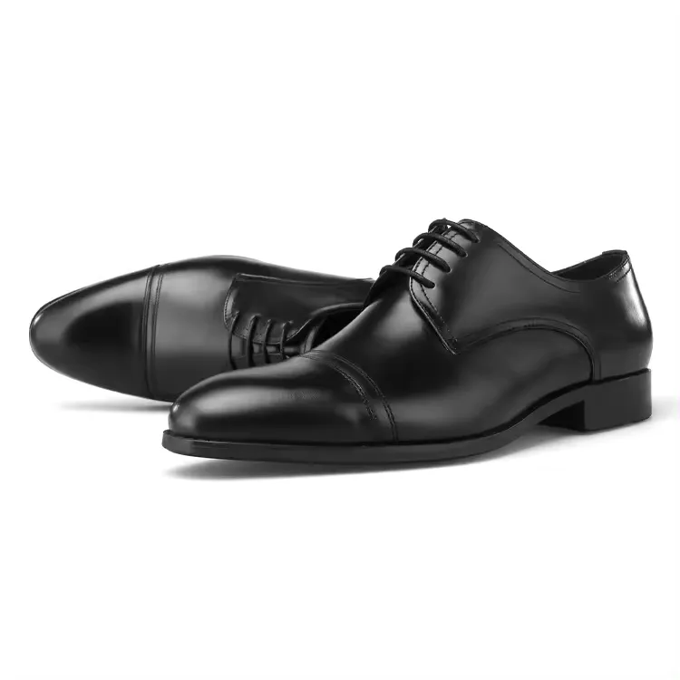 Handmade Leather Full Grain Oxford Dress Shoes