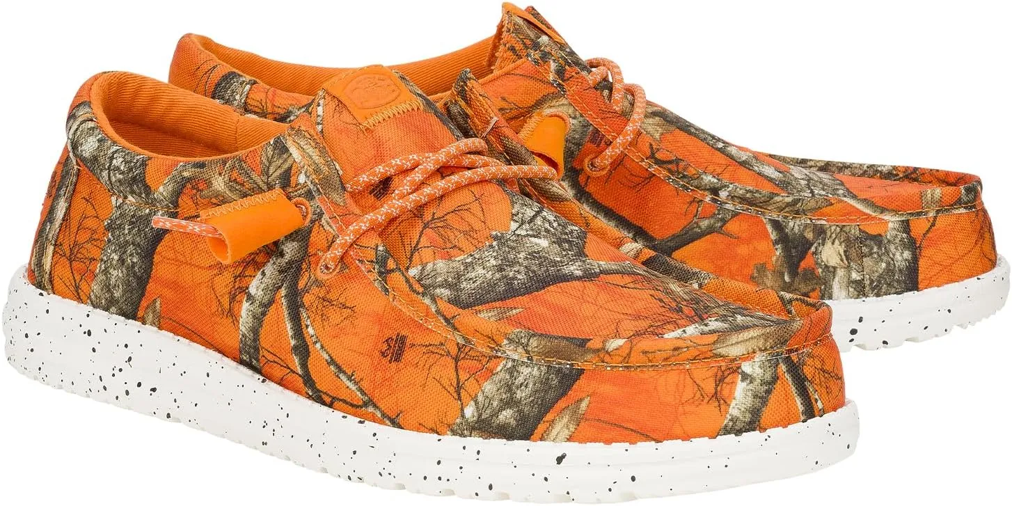 Hey Dude Men's Wally Realtree Edge | Men's Shoes | Men Slip-on Loafers | Comfortable & Light-Weight
