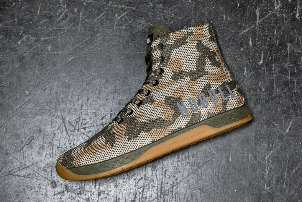 HIGH-TOP WOODLAND CAMO TRAINER (MEN'S)