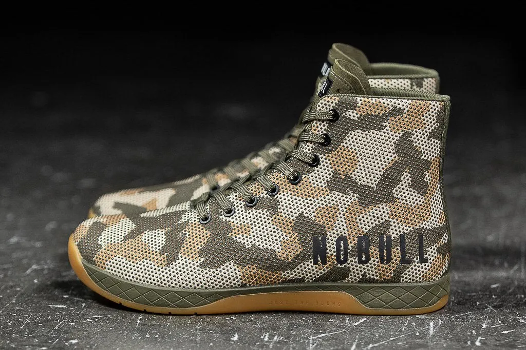 HIGH-TOP WOODLAND CAMO TRAINER (MEN'S)