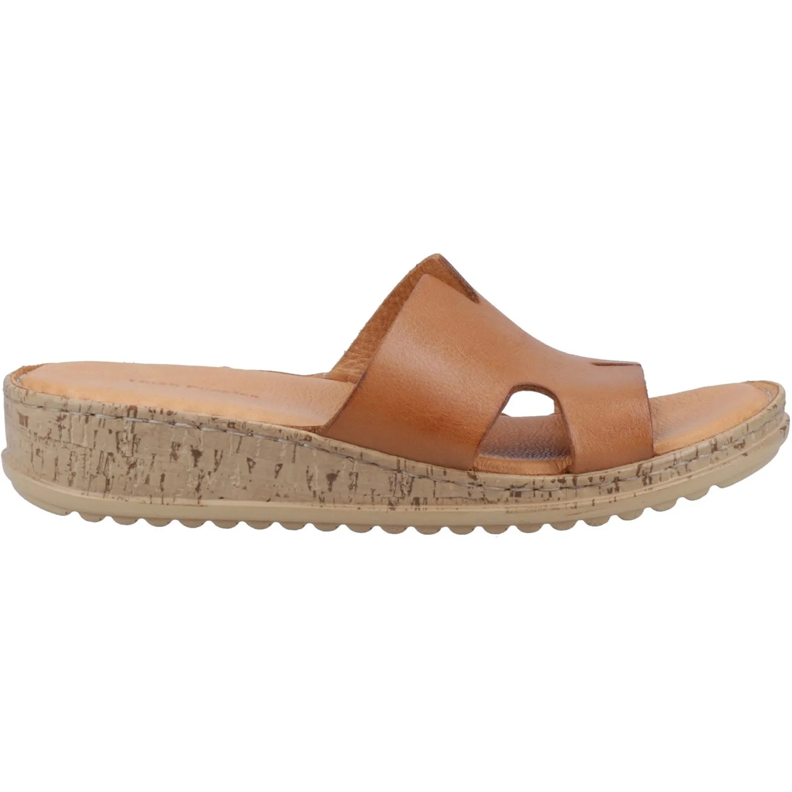 Hush Puppies Eloise Womens Tan Mule Sandal