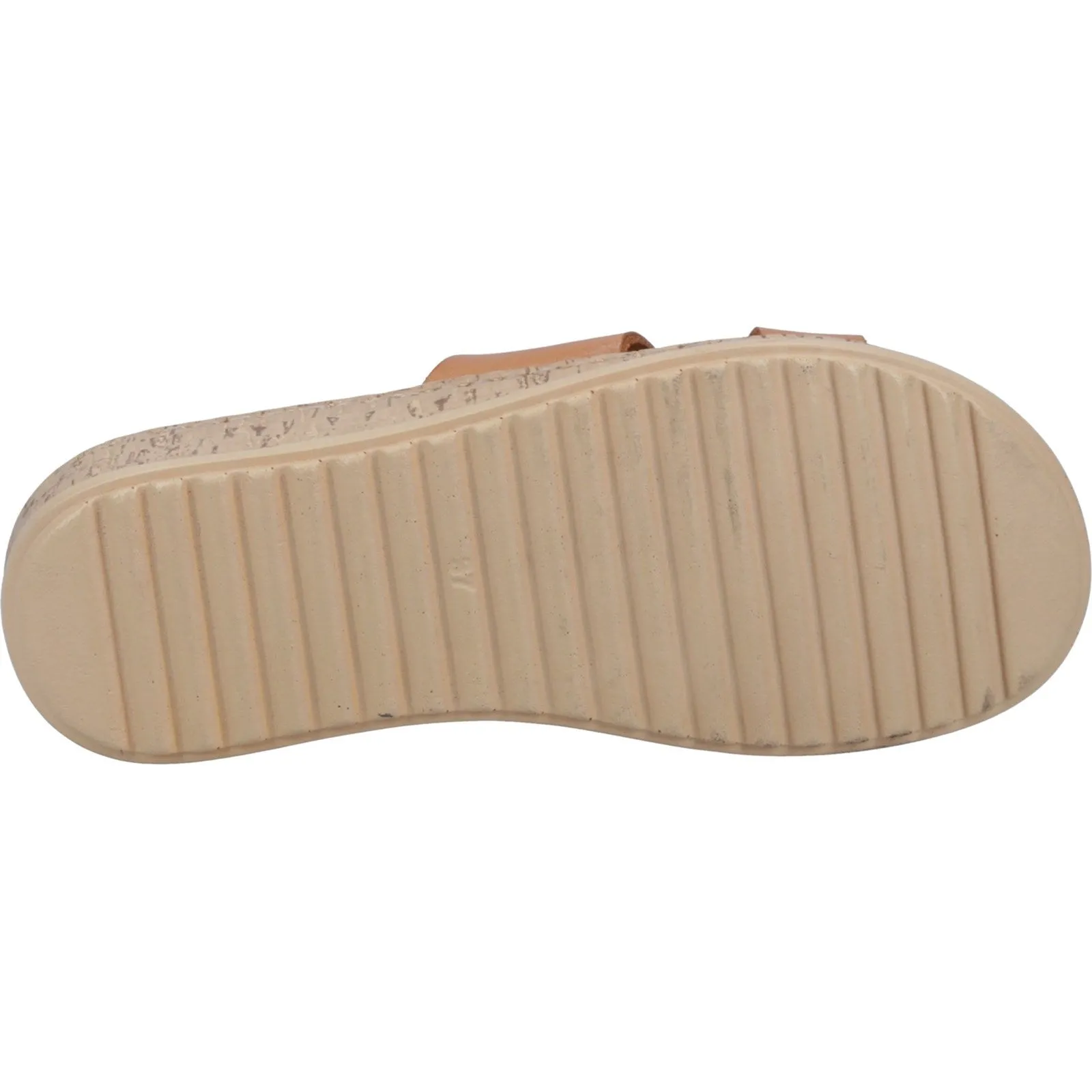 Hush Puppies Eloise Womens Tan Mule Sandal