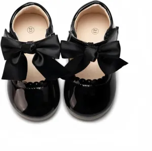 ISINSER Toddler Girls Classic Oxford Shoes Princess Dress Mary Jane Party Bowknot Flats School Uniform Shoes