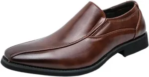 Italian Luxury Classic Business Pointed Toe Leather Shoes Men's Luxury Dress Shoes Elegant Wedding Prom Non Slip Oxford Comfortable Fashion Stylish Genuine Leather