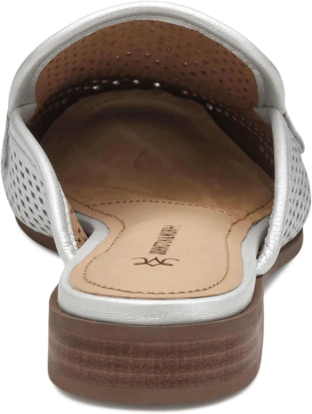 Johnston & Murphy Perfed Bit Mule Women’s Shoe, Women’s Dress Shoes, Office Shoes for Women, Slip On Leather Mules