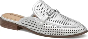 Johnston & Murphy Perfed Bit Mule Women’s Shoe, Women’s Dress Shoes, Office Shoes for Women, Slip On Leather Mules