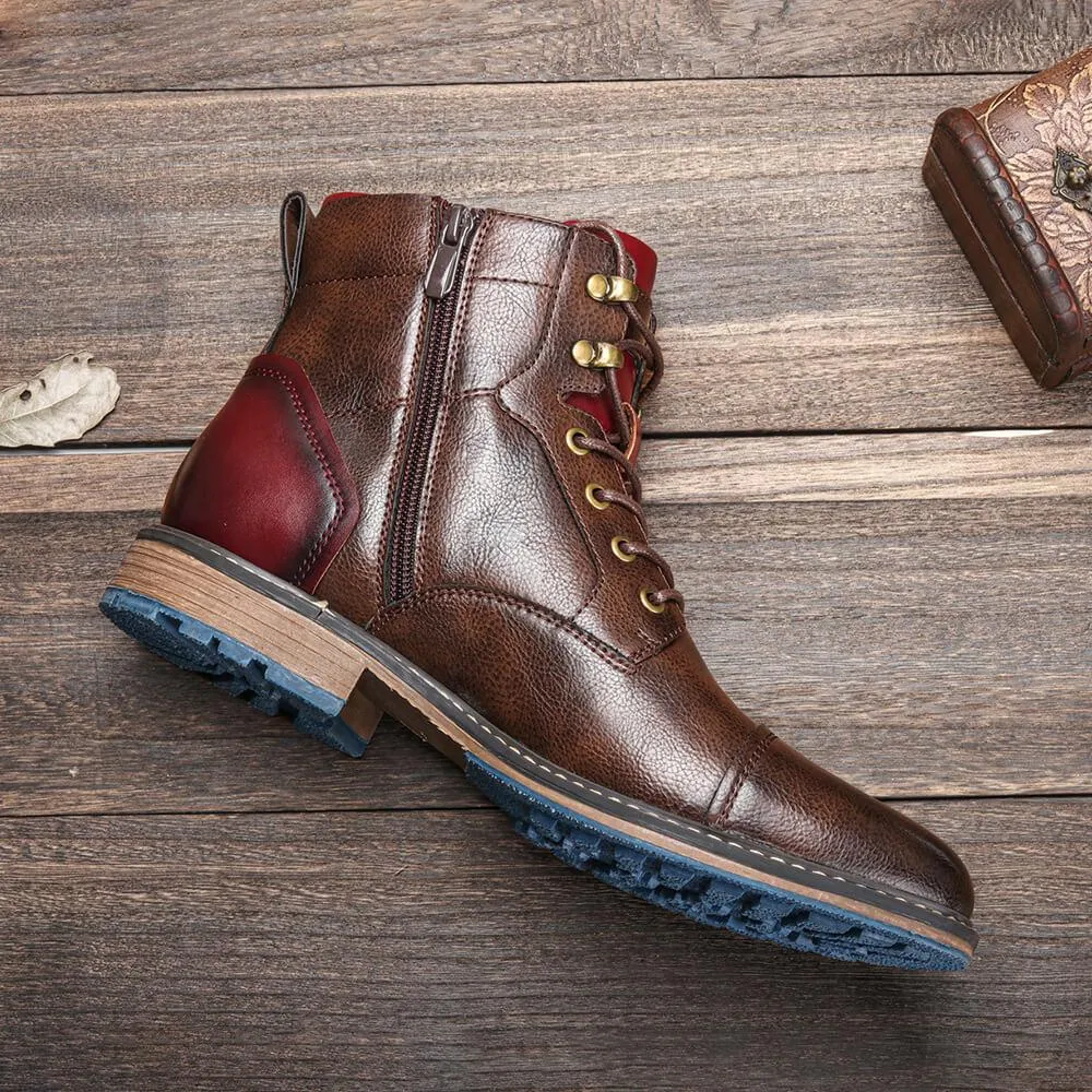 Jonah |  Leather Oxford Boots