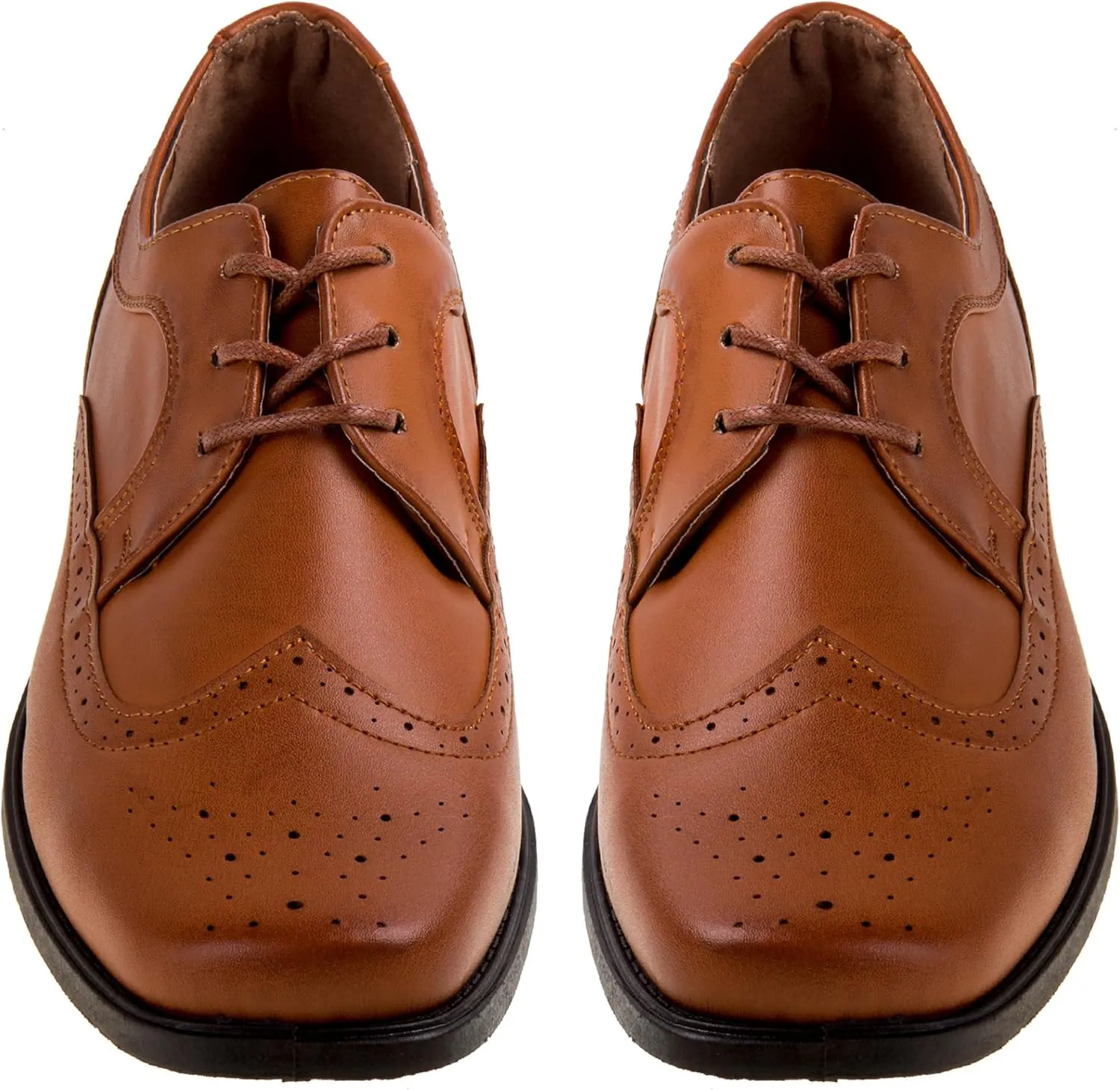 Josmo Boys Classic Comfort Dress Wing-Tip Oxford Shoe (Toddler, Little Kid, Big Kid)
