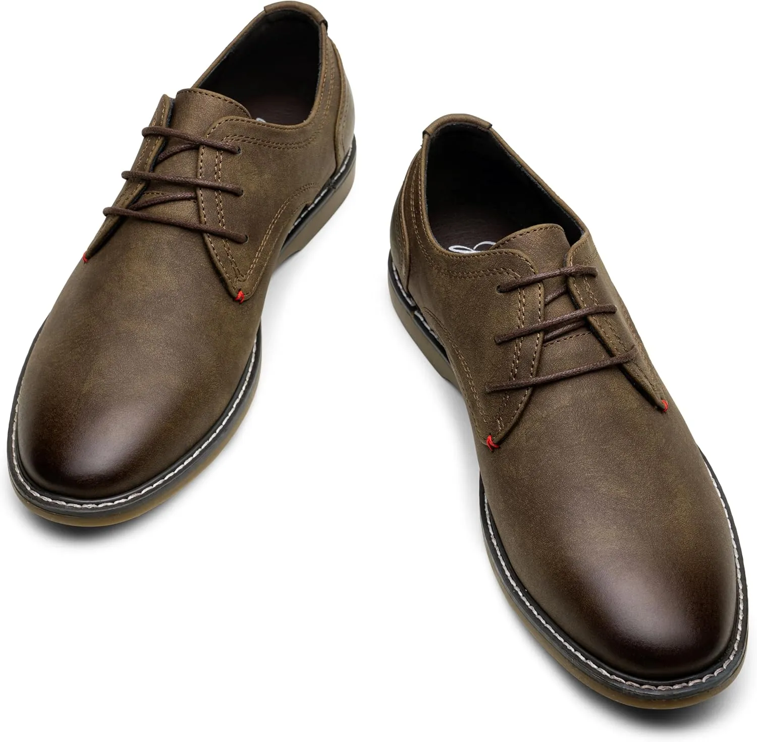 Jousen Men's Casual Dress Shoes Retro Business Classic Dress Shoes for Men