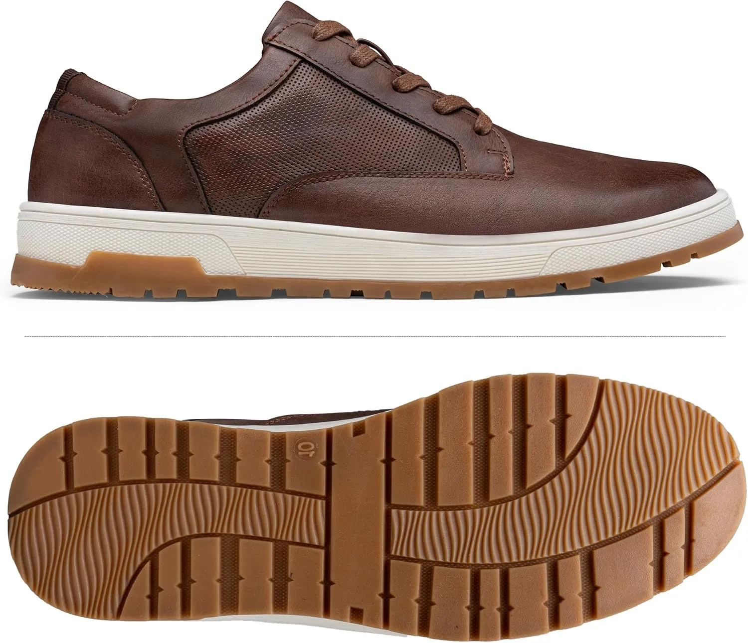 Jousen Mens Casual Shoes Retro Men's Fashion Sneakers Simple Oxford Dress for Men