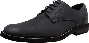 Jousen Mens Dress Shoes Retro Plain Toe Business Casual Oxfords Dress Shoes for Men