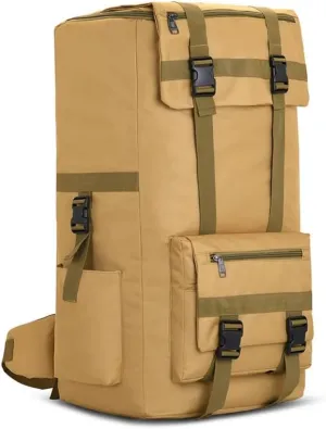 JSEIAJB 110L Hiking Bag Camping Backpack Outdoor Climbing Trekking Travel Rucksack