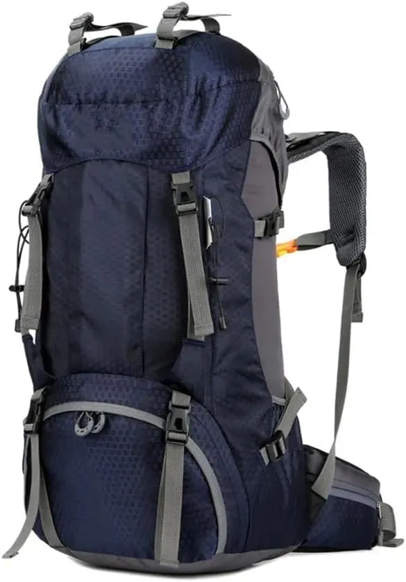 JSEIAJB 60L Outdoor Backpack Camping Climbing Bag Waterproof Mountaineering Hiking Backpacks Sport Bag