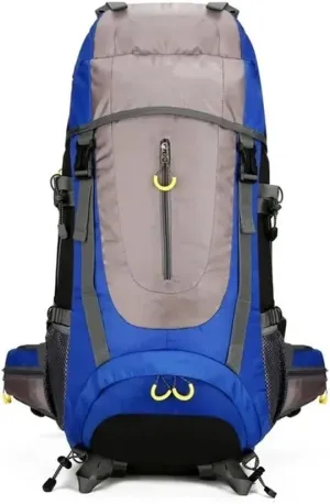 JSEIAJB 65L Outdoor Waterproof Backpack Travel Camping Climbing Sport Bag Nature Hiking Mountaineering Bag