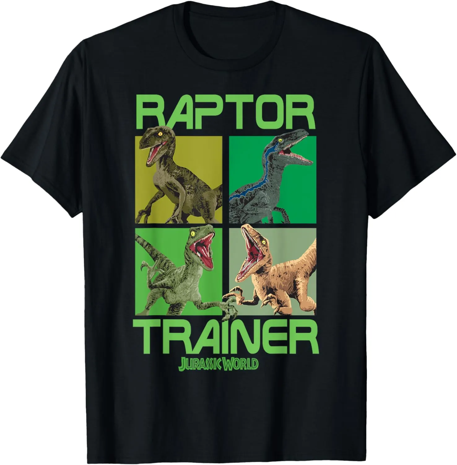 Jurassic World Raptor Trainer Dino Boxes T-Shirt