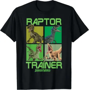 Jurassic World Raptor Trainer Dino Boxes T-Shirt