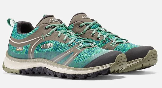 Keen Bungee Cord SeaFoam Green Terradora Womens Waterproof Hiker Shoes 1017190