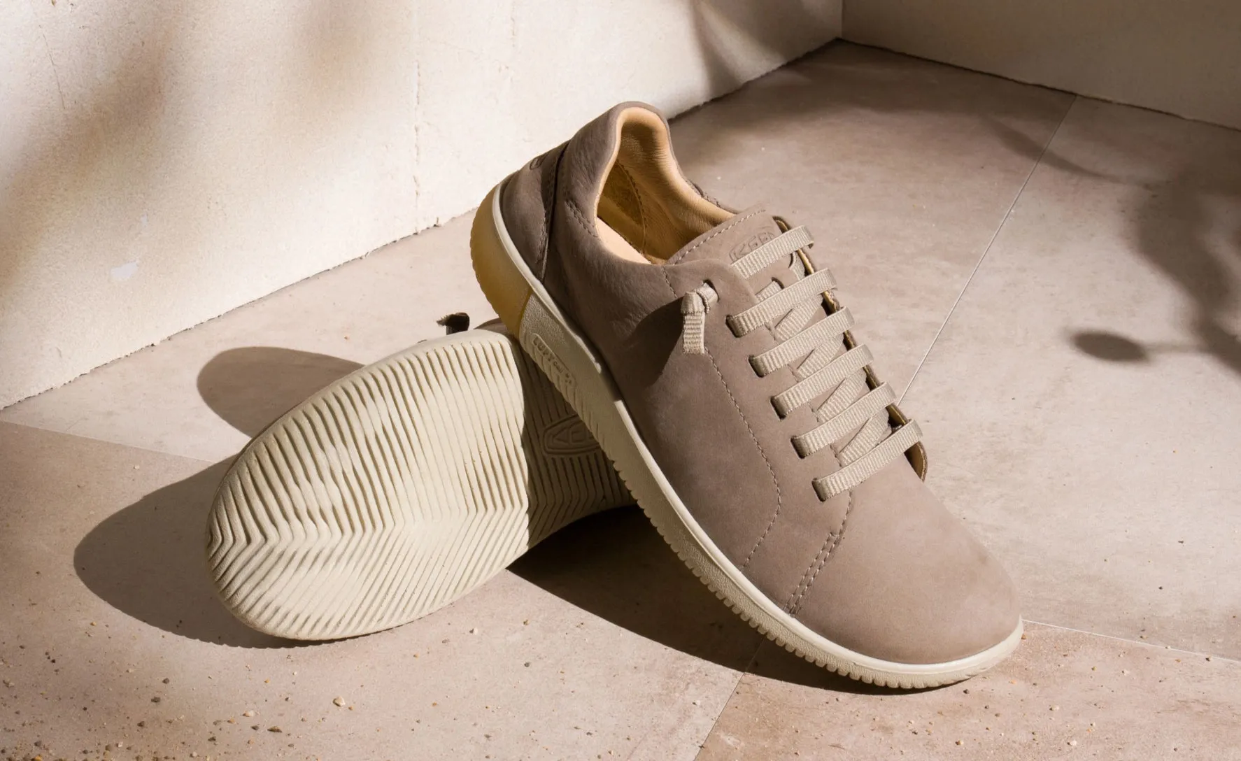 KNX Ledersneaker für Herren  |  Brindle/Plaza Taupe
