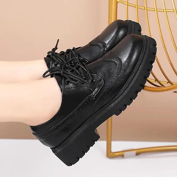 Leisfit Womens Vintage Oxford Shoes