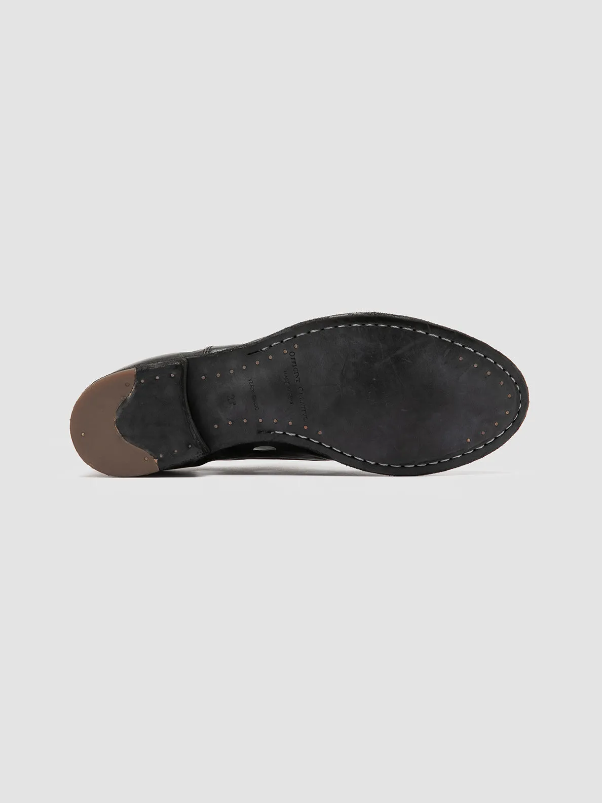 LEXIKON 546 - Scarpe Oxford in Pelle Nera