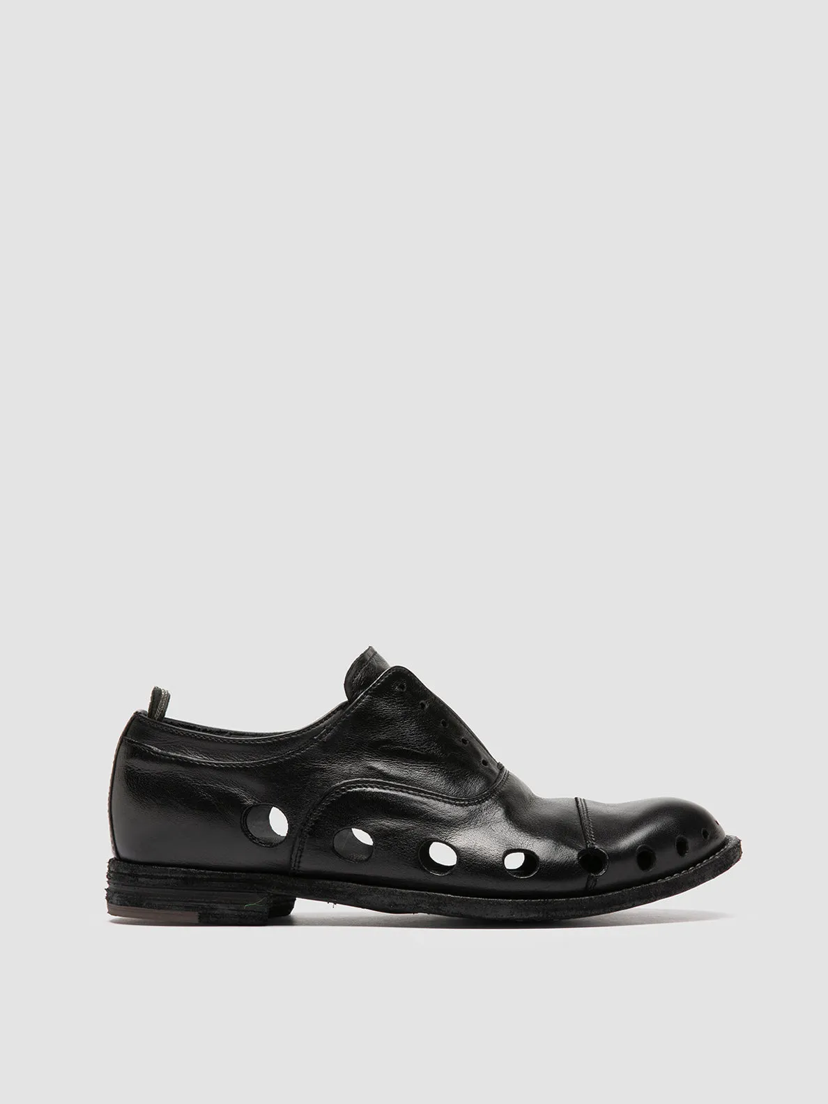 LEXIKON 546 - Scarpe Oxford in Pelle Nera