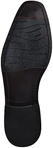 LIBERTYZENO Mens Croco Lizard Print Genuine Leather Adults Slip On & Lace Up Oxford Dress Shoes for Easter Gift