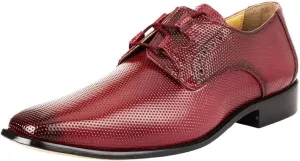 LIBERTYZENO Mens Plain & Animal Print Leather Adults Formal Lace Up Dress Shoes for Prom Graduation