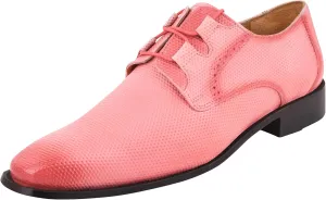 LIBERTYZENO Mens Tread Design Genuine Leather Adults Lace Up Oxford Dress Shoes for Easter Gift