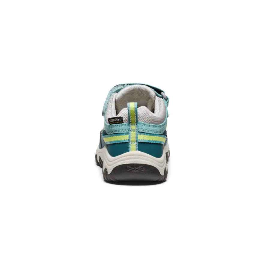 Little Kids' Targhee IV Waterproof Hiking Shoe  |  Reef Waters/Daiquiri Green