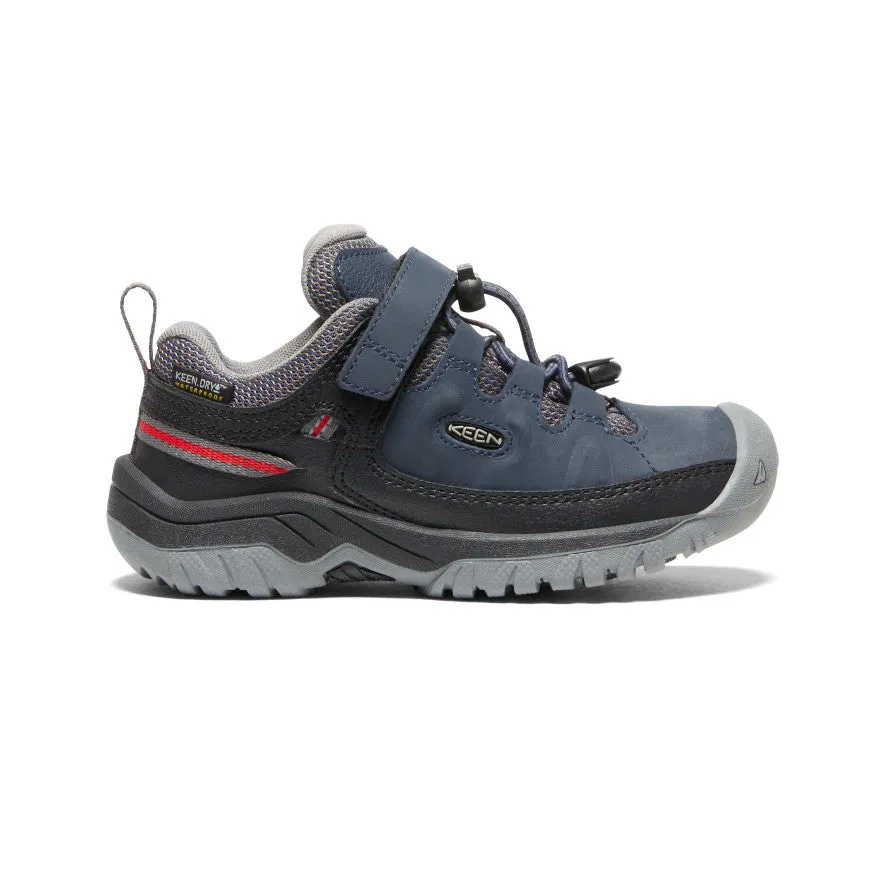 Little Kids' Targhee Waterproof Shoe - Blue Nights/Red Carpet