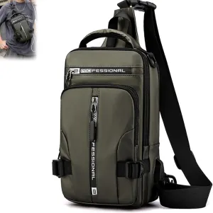 Luckyabow Waterproof Crossbody Bag, Luckyabow Waterproof Walking Bag, Suitable for Hiker