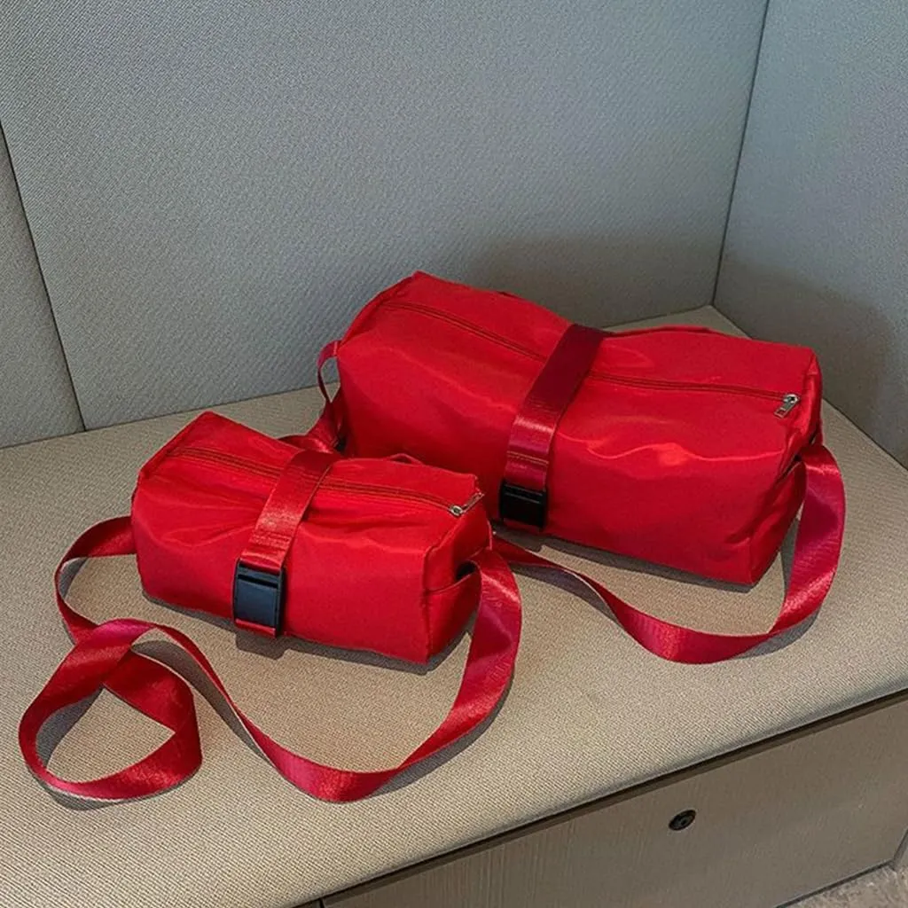 Men Women Shoulder Bag with Adjustable Strap Messenger Hand Bag for Work Travel