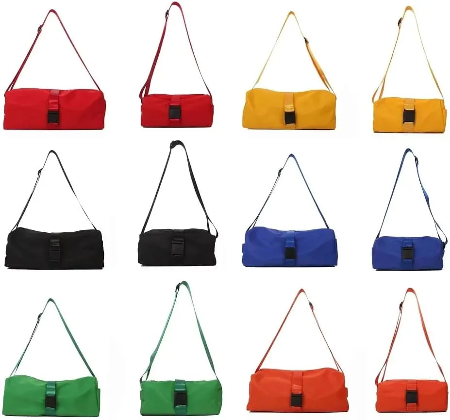 Men Women Shoulder Bag with Adjustable Strap Messenger Hand Bag for Work Travel