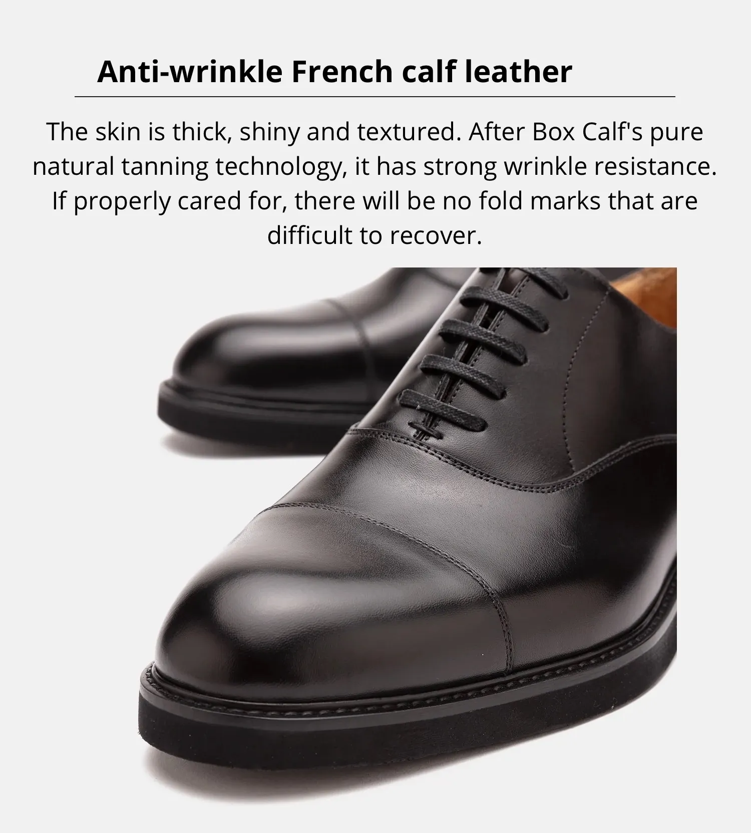 Men's casual dyed leather shoes