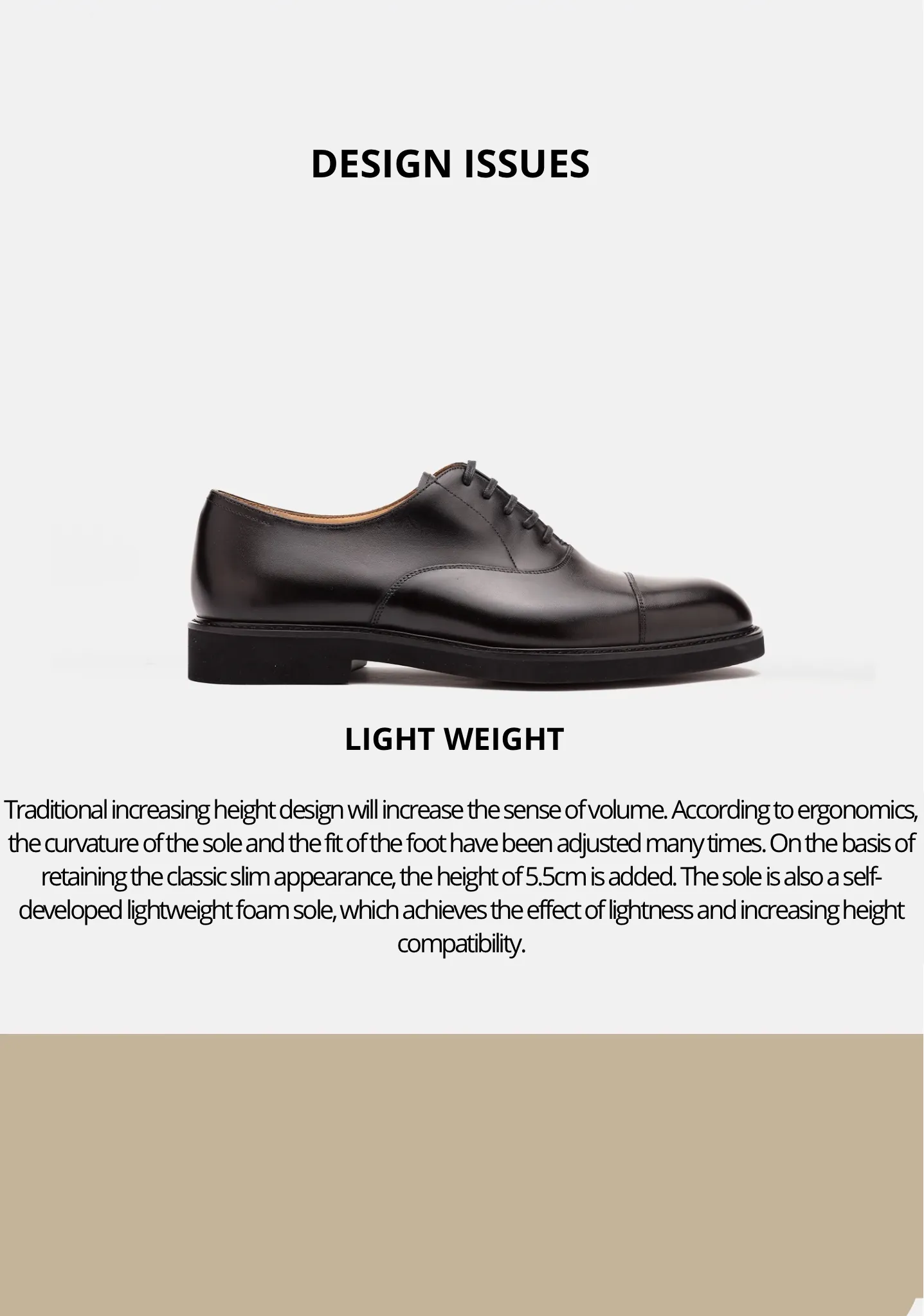 Men's casual dyed leather shoes