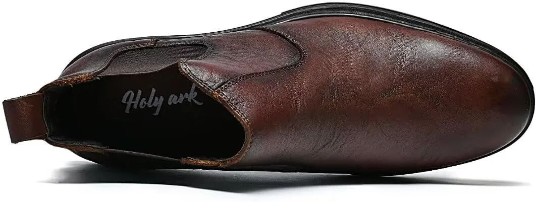 Men's Chukka Boots Genuine Leather Ankle Boot for Men Classic Casual Oxford Style Footwear