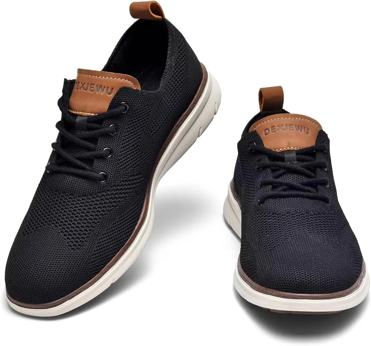 Men's Dress Oxfords Casual Walking Shoes Lightweight Mesh Business Work Sneakers Tennis Footwear