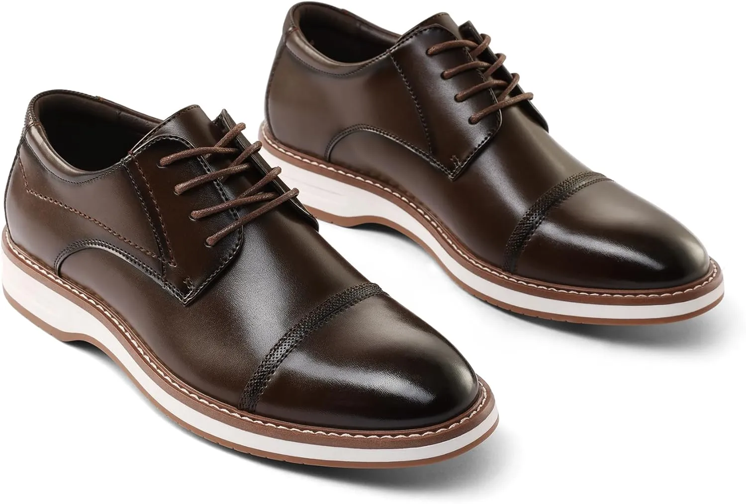 Men's Dress Shoes Business Formal Wingtip Casual Oxford Shoes